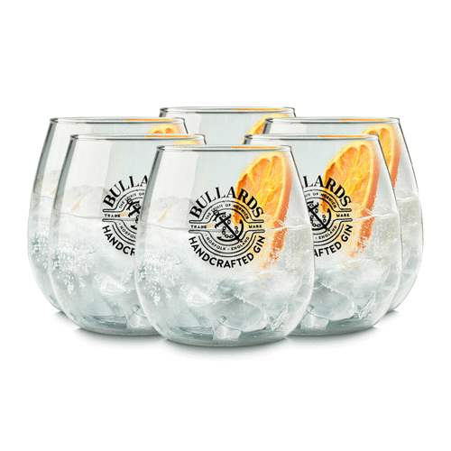 Pack of 6 Branded Glasses